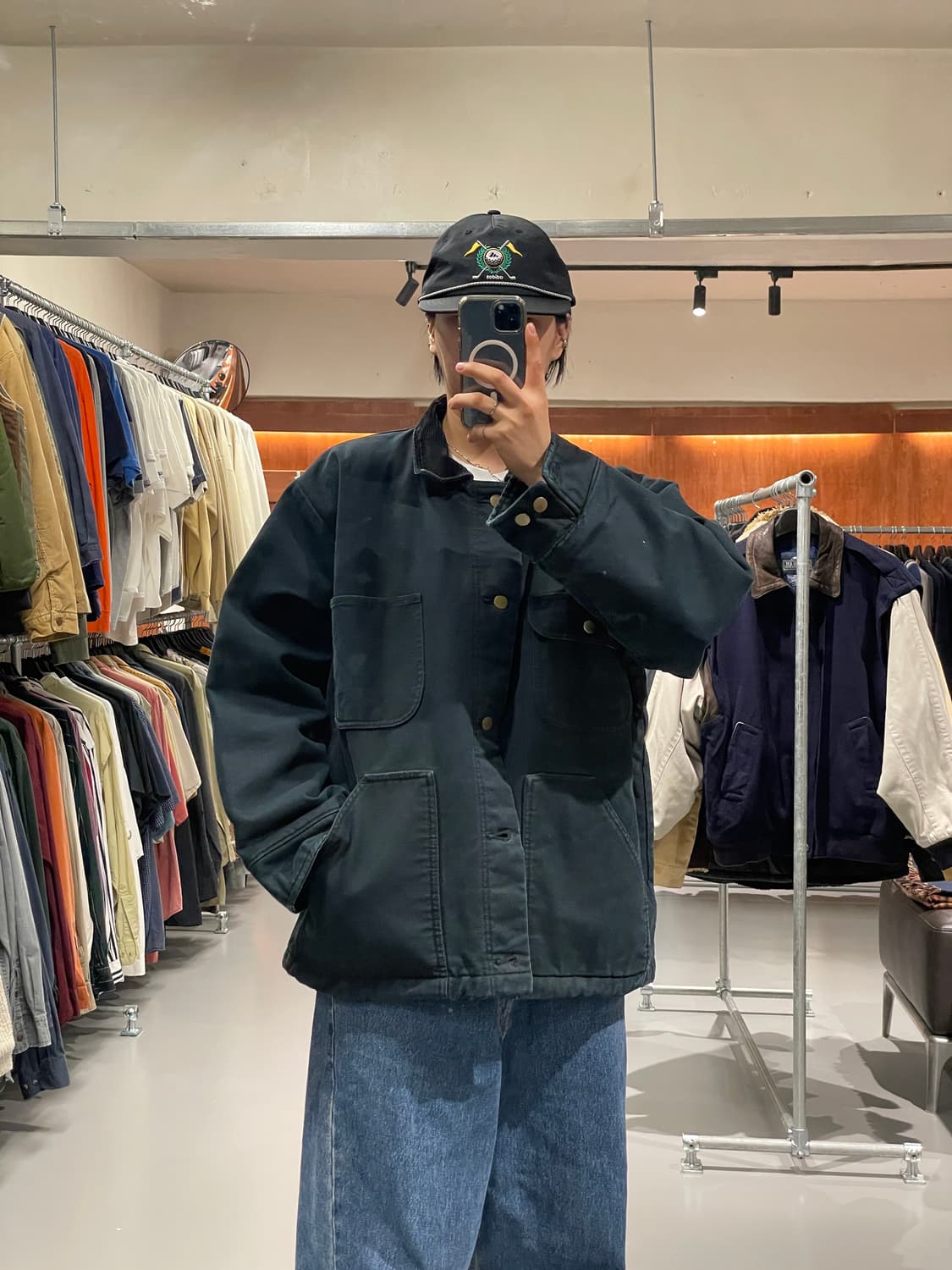 90's 빈티지 블랭킷 초어 자켓   상품이미지1