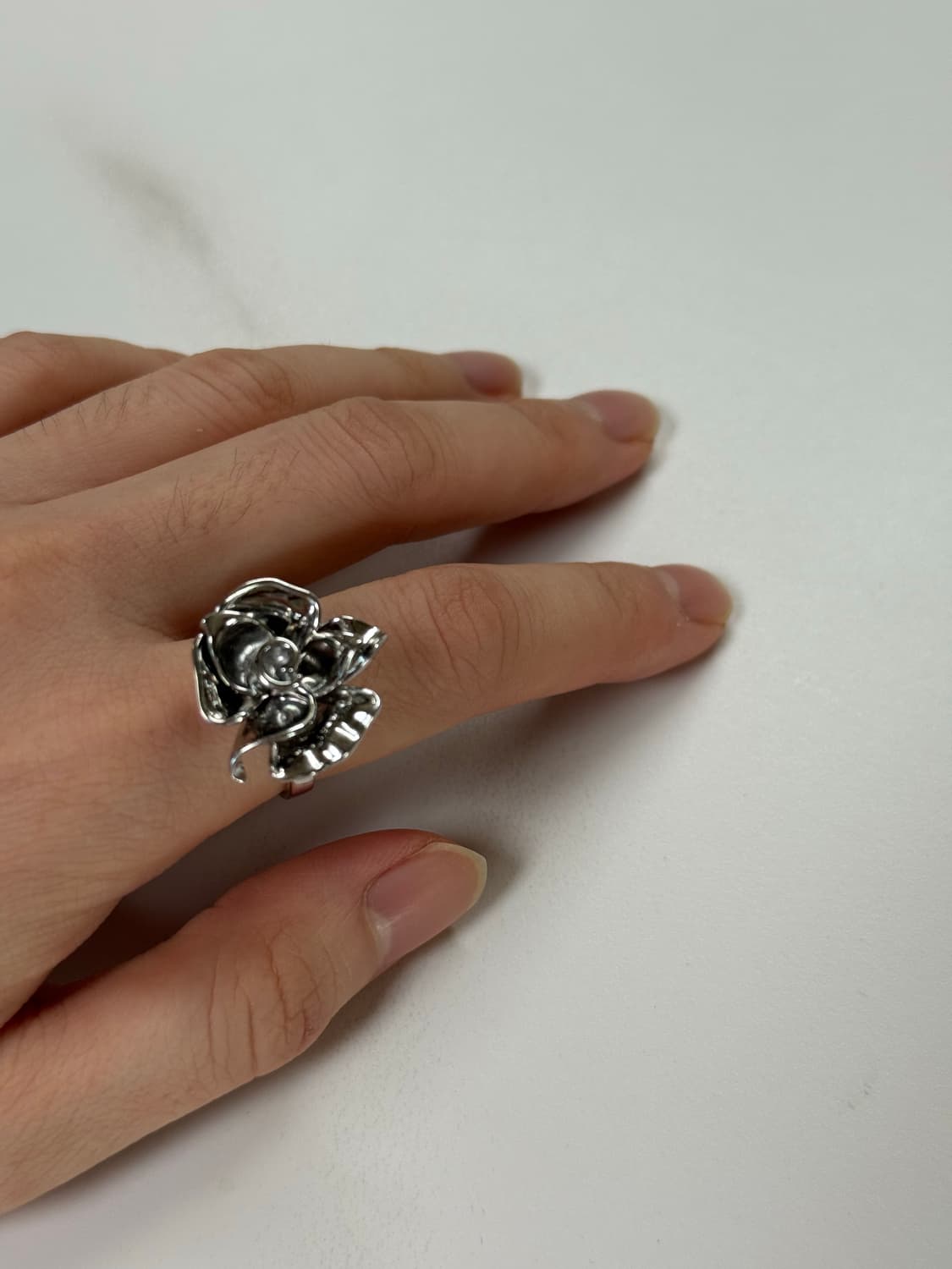 Silver925 rose ring  상품이미지4
