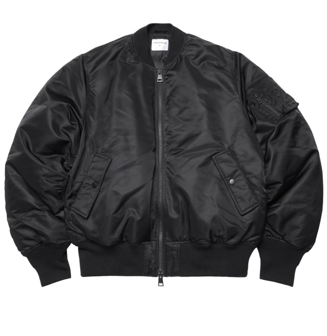 자바나스 항공점퍼 ma-1 블랙 상품이미지1