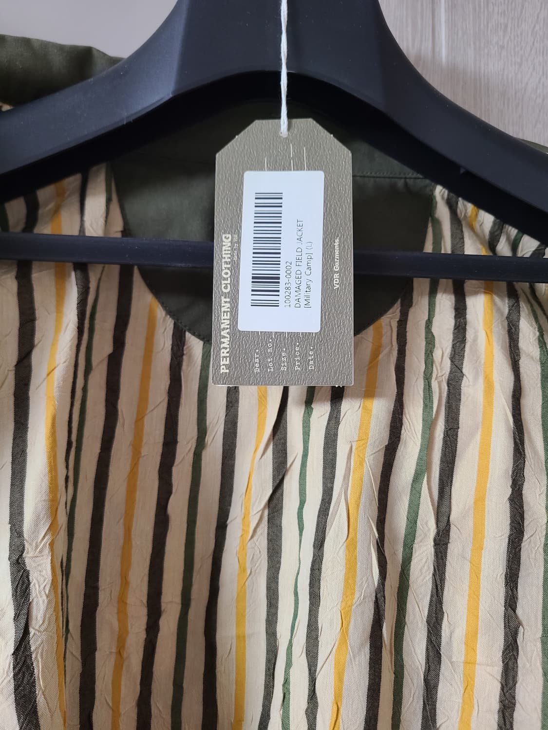 새제품 VDR DAMAGED FIELD JACKET 비디알 필드자켓 상품이미지3