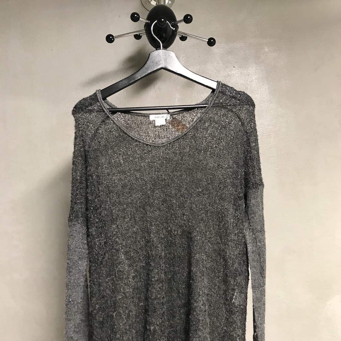 헬무트랭 니트 원피스 그레이 S 상품이미지2