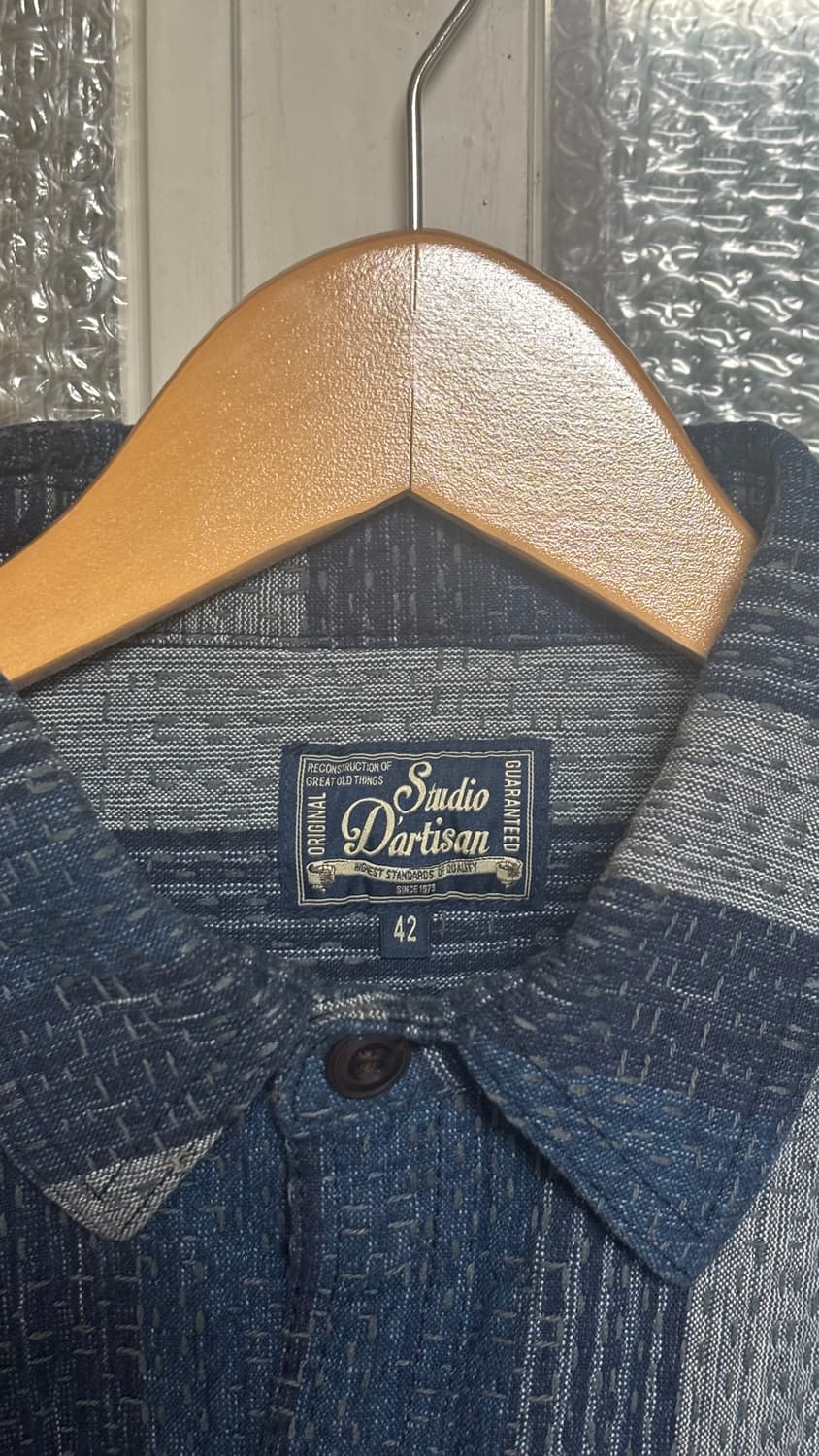 스튜디오 다치산 NORAGI KASURI SASHIKO 42 상품이미지3