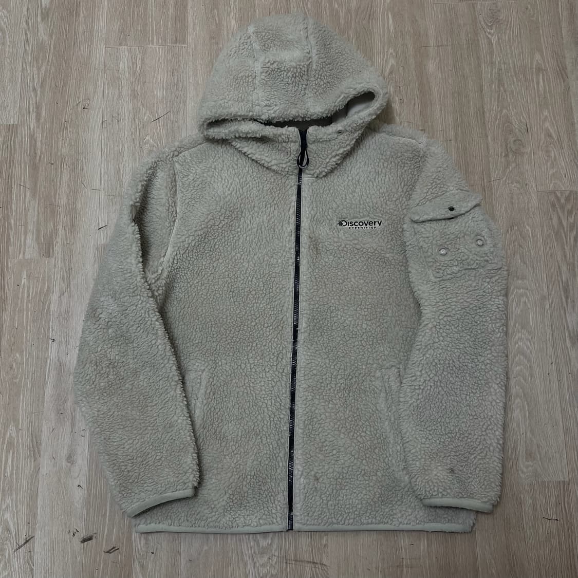 디스커버리 포켓 양털 뽀글이 후리스 자켓 L/100  상품이미지1
