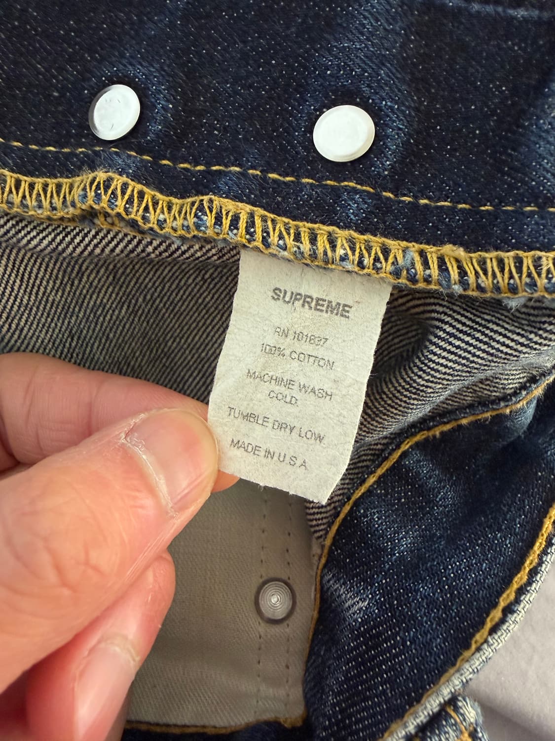 올드슈프림 셀비지 상품이미지4