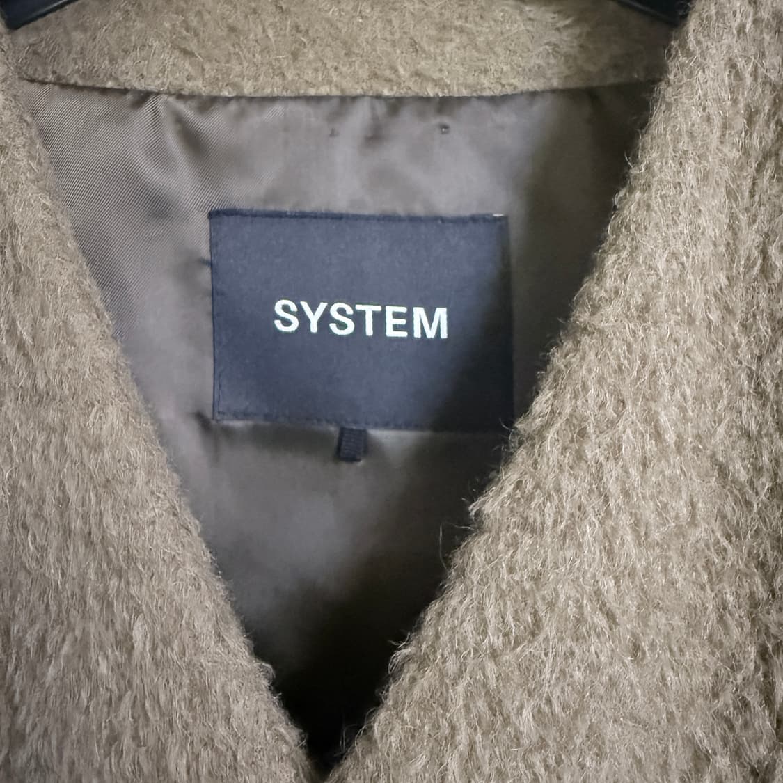 시스템옴므 가디건 코트 오버핏 상품이미지2