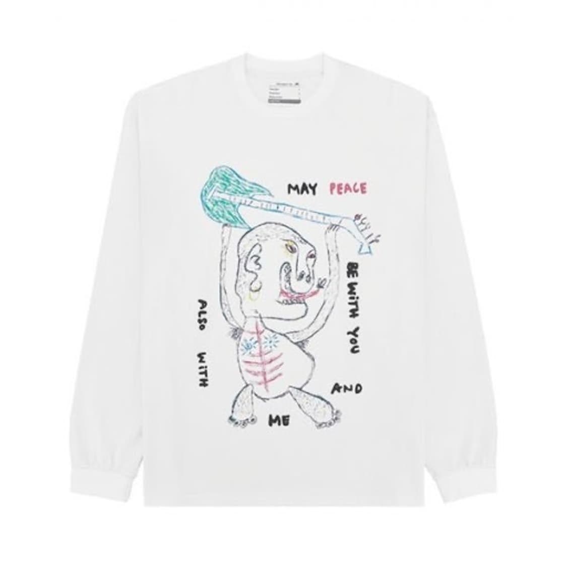 Stu hank 롱슬리브 화이트 상품이미지2