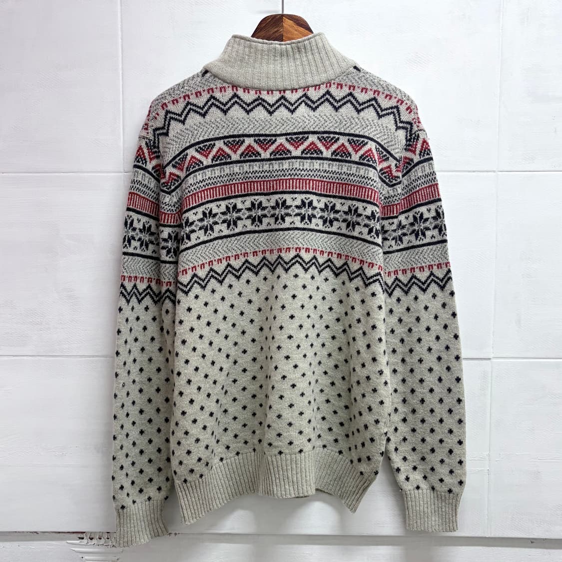 Eddie Bauer 에디바우어 노르딕 눈꽃 니트 스웨터 상품이미지6