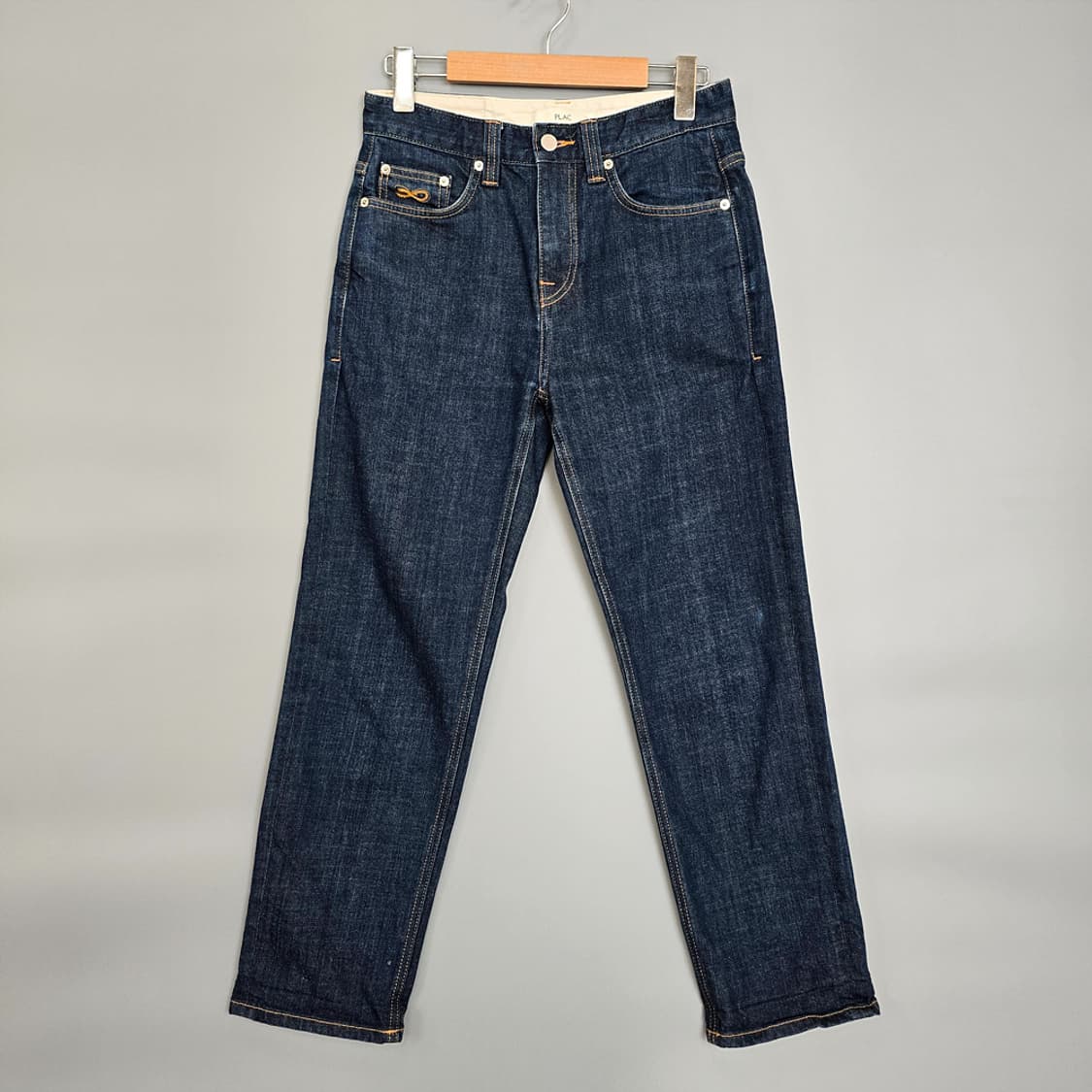 남성 플랙 PLAC 생지 스티즈 천바지 데님팬츠 29 상품이미지1