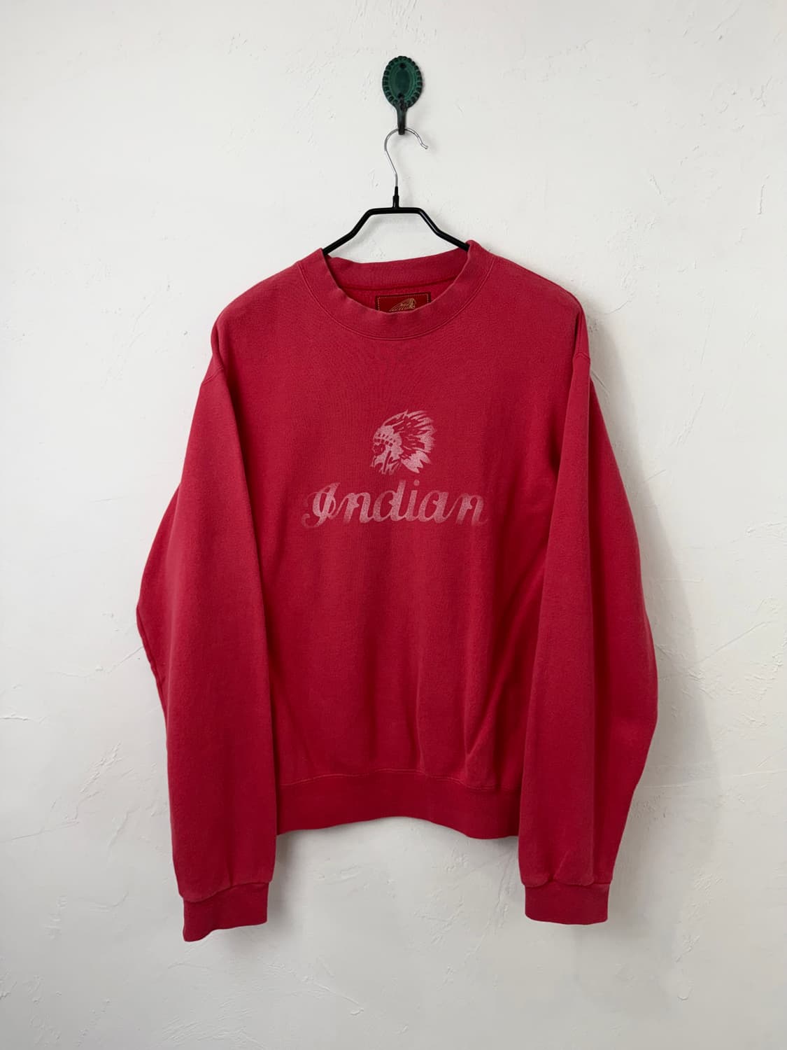 인디언 모터사이클 페이디드 스웻셔츠 상품이미지1