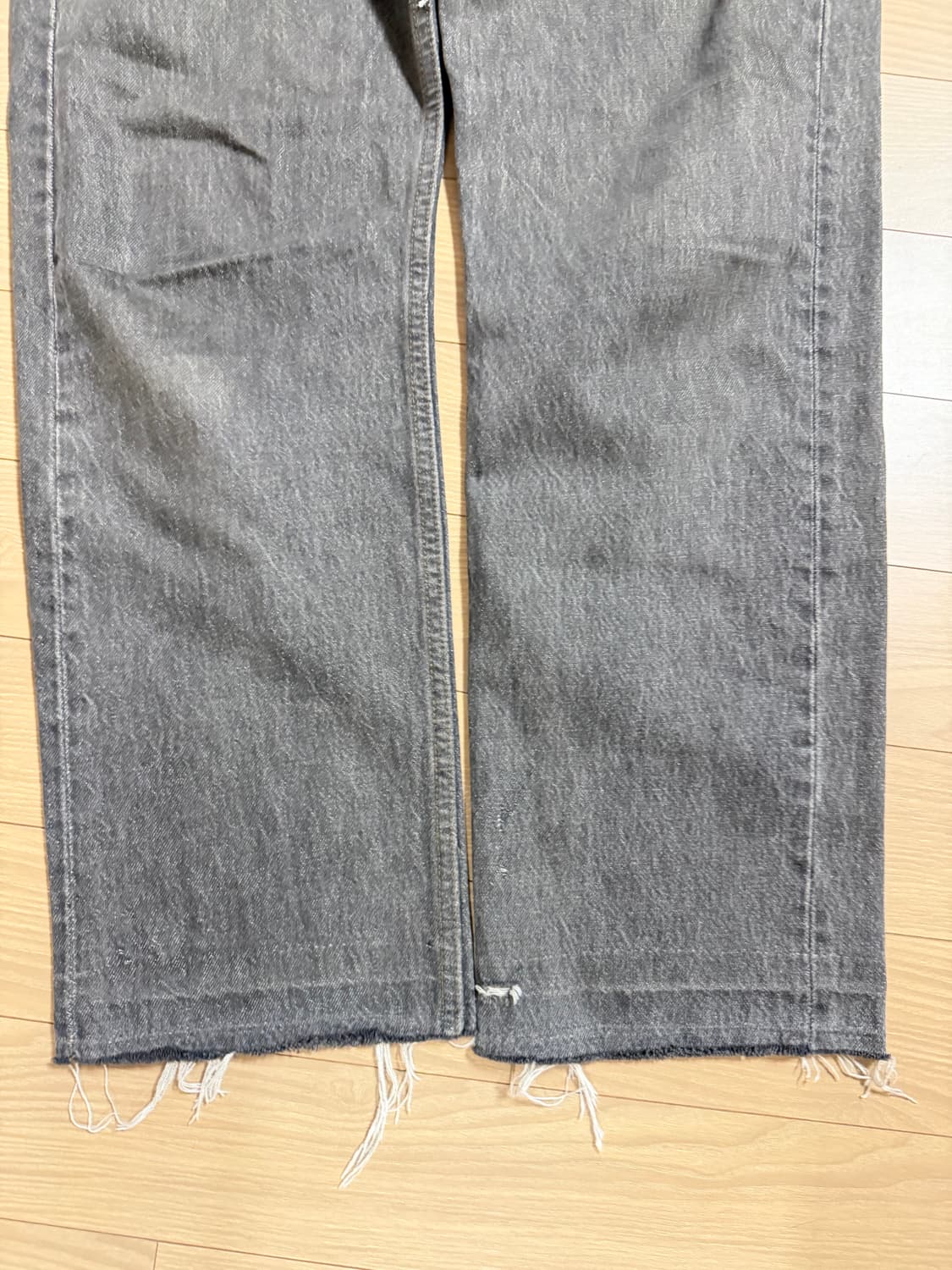 90s 리바이스 501 usa made 0658 연그레이 상품이미지3