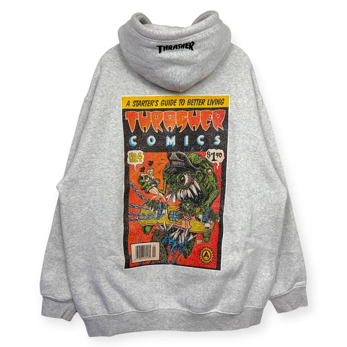 쓰레셔 트레셔 후드 프린팅 티셔츠 상품이미지1