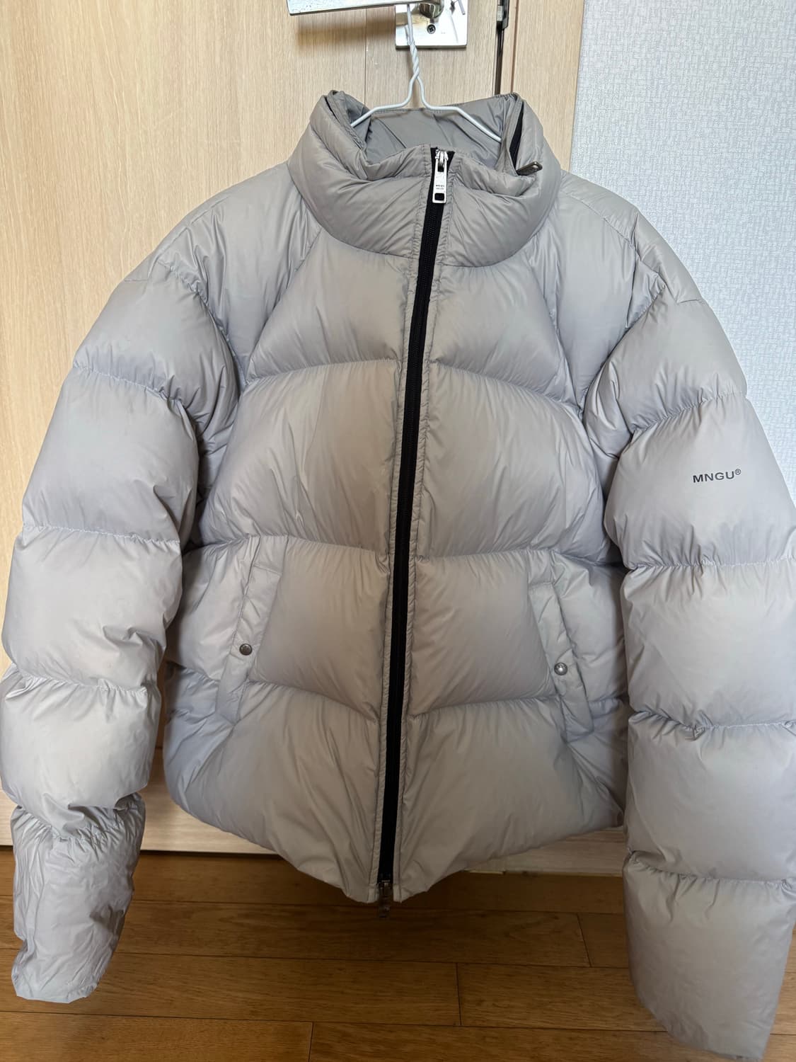 MNGU 패딩 그레이 M 상품이미지1