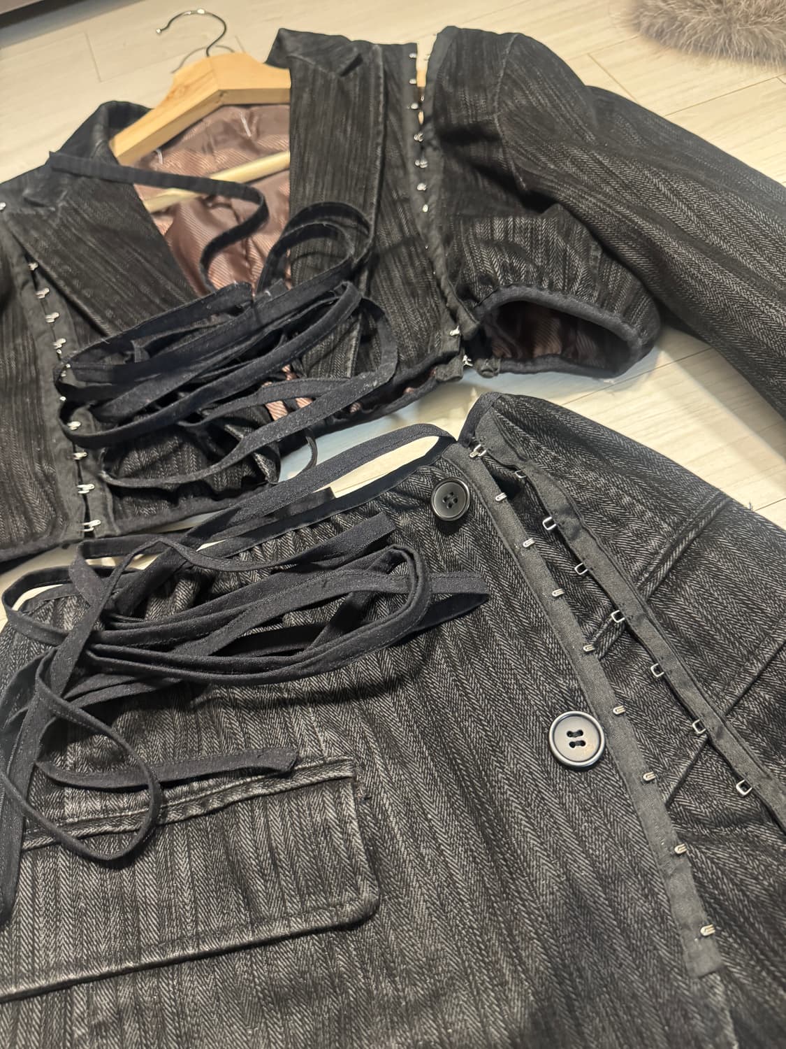 더미스테리어스호텔 커스텀셋업정장 빈티지셋업 상품이미지2