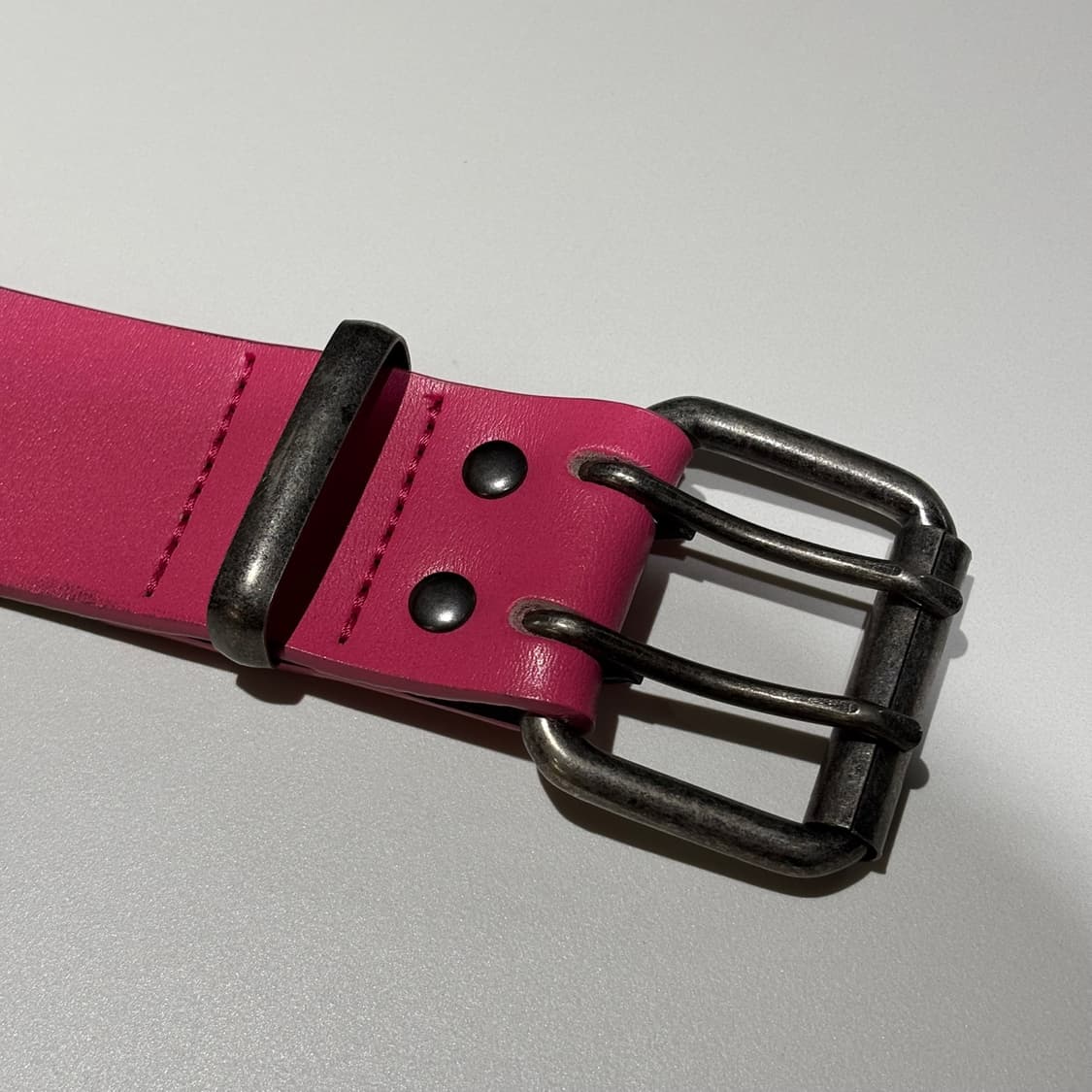 Jaded London 제이디드 런던 스타 스터드 더블링 벨트 핑크 상품이미지4