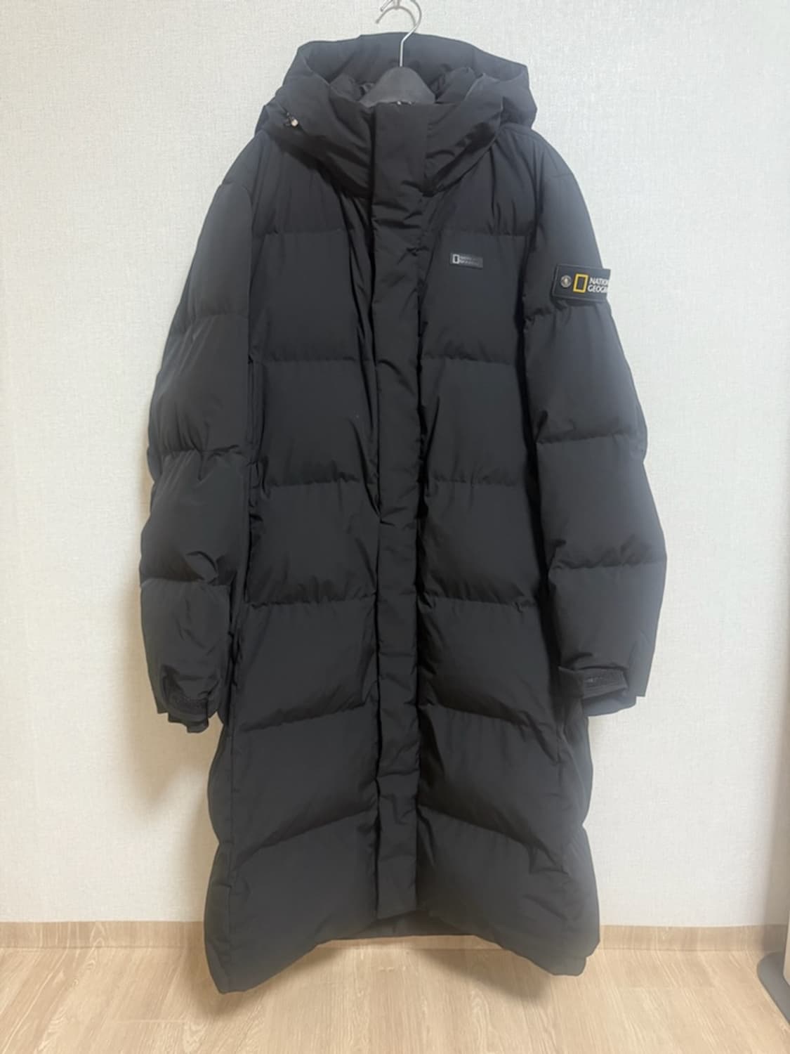 네셔널지오그래픽 구스다운 롱패딩 상품이미지1