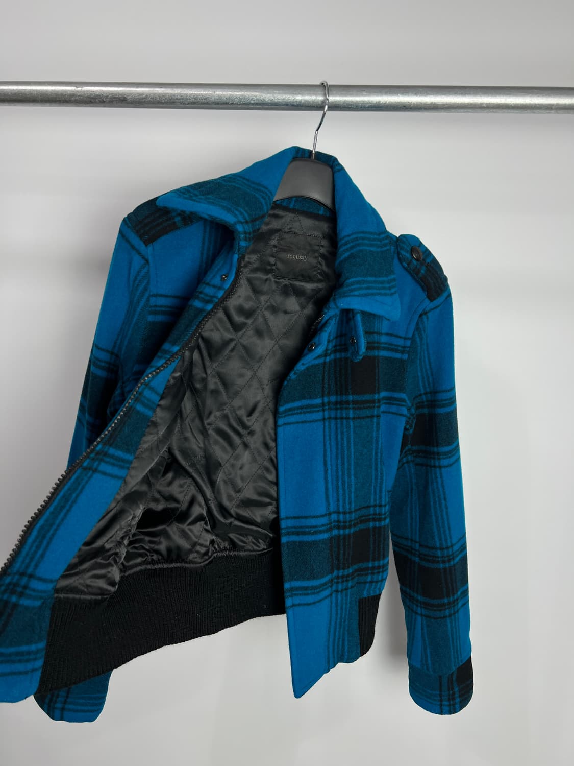 MOUSSY 체크 집업 자켓  상품이미지7