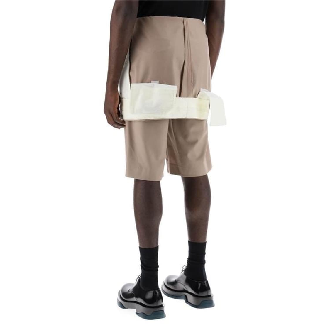 24ss 꼼데가르송 옴므플러스 회색 셋업 반바지 m 상품이미지7