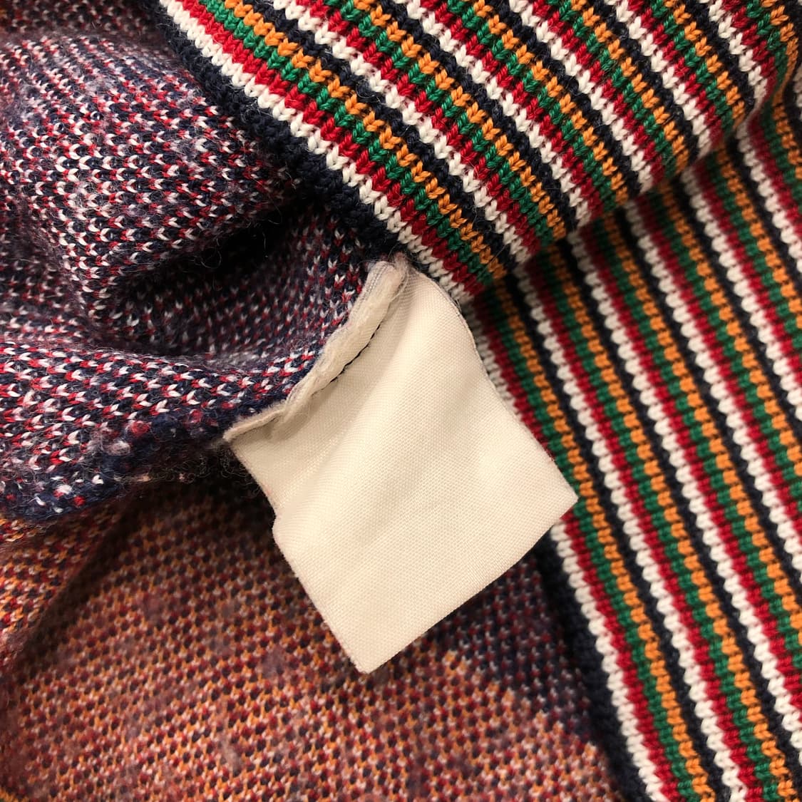 미쏘니 멀티컬러 패턴 니트  상품이미지5