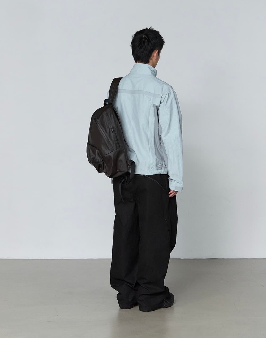 (1 2 3 4) 산산기어 백 포켓 팬츠 블랙 상품이미지5