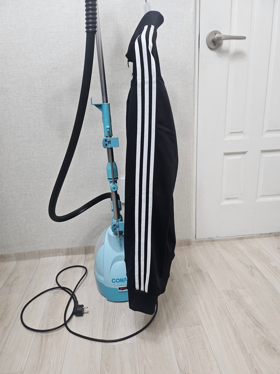 (115)3XL ☆초대장급☆ 아디다스 에센셜 3st [검흰] 트랙탑져지 상품이미지4