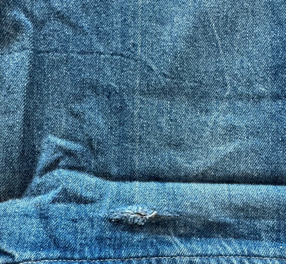오라리 셀비지 페이디드 라이트 데님팬츠 22ss 상품이미지4