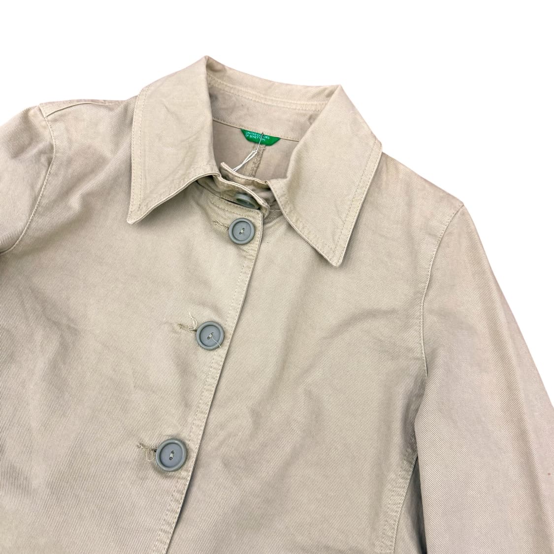 베네통 베이지 코튼자켓 상품이미지3