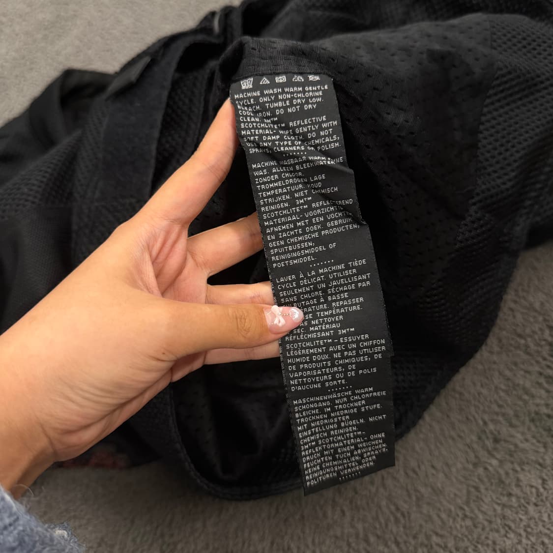 [ 정품/S ] 할리데이비슨 로고 프린트 메쉬 싱글 라이더 자켓 상품이미지5