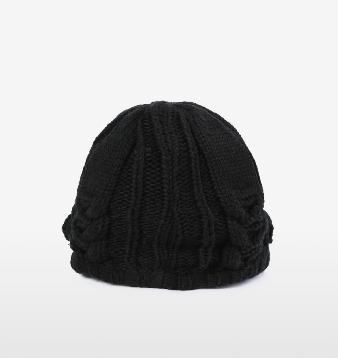 미세키서울 Cable knit beret BLACK 상품이미지3
