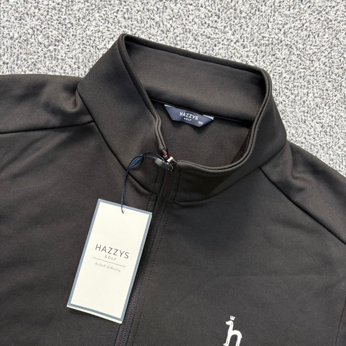 105 새상품 헤지스 집업 저지 자켓 0427J 상품이미지3