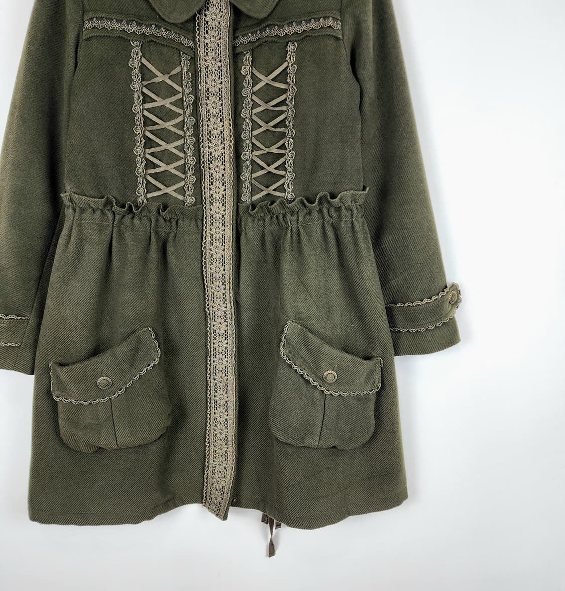 axes femme 아일렛 코트 상품이미지3