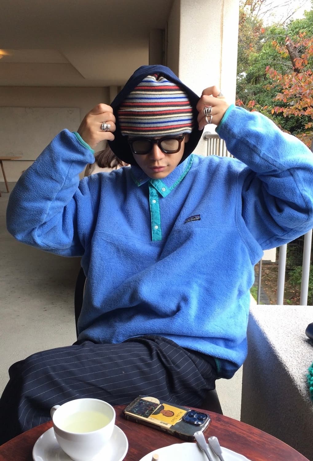 80s 파타고니아 신칠라 라벤더 블루 patagonia 빈티지 상품이미지2