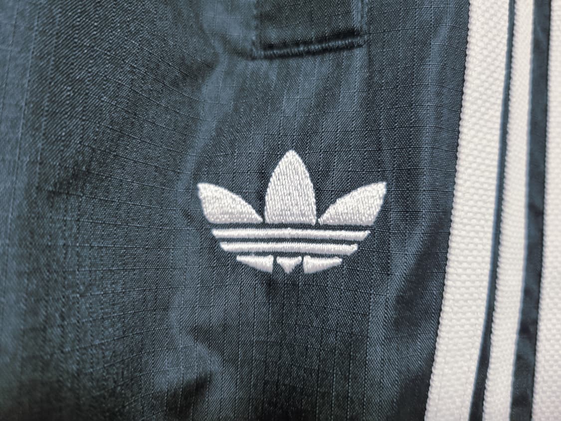 남성 아디다스 OG 불꽃 슈퍼스타 우븐 트랙 팬츠 바지 트레이닝복 검정 상품이미지5