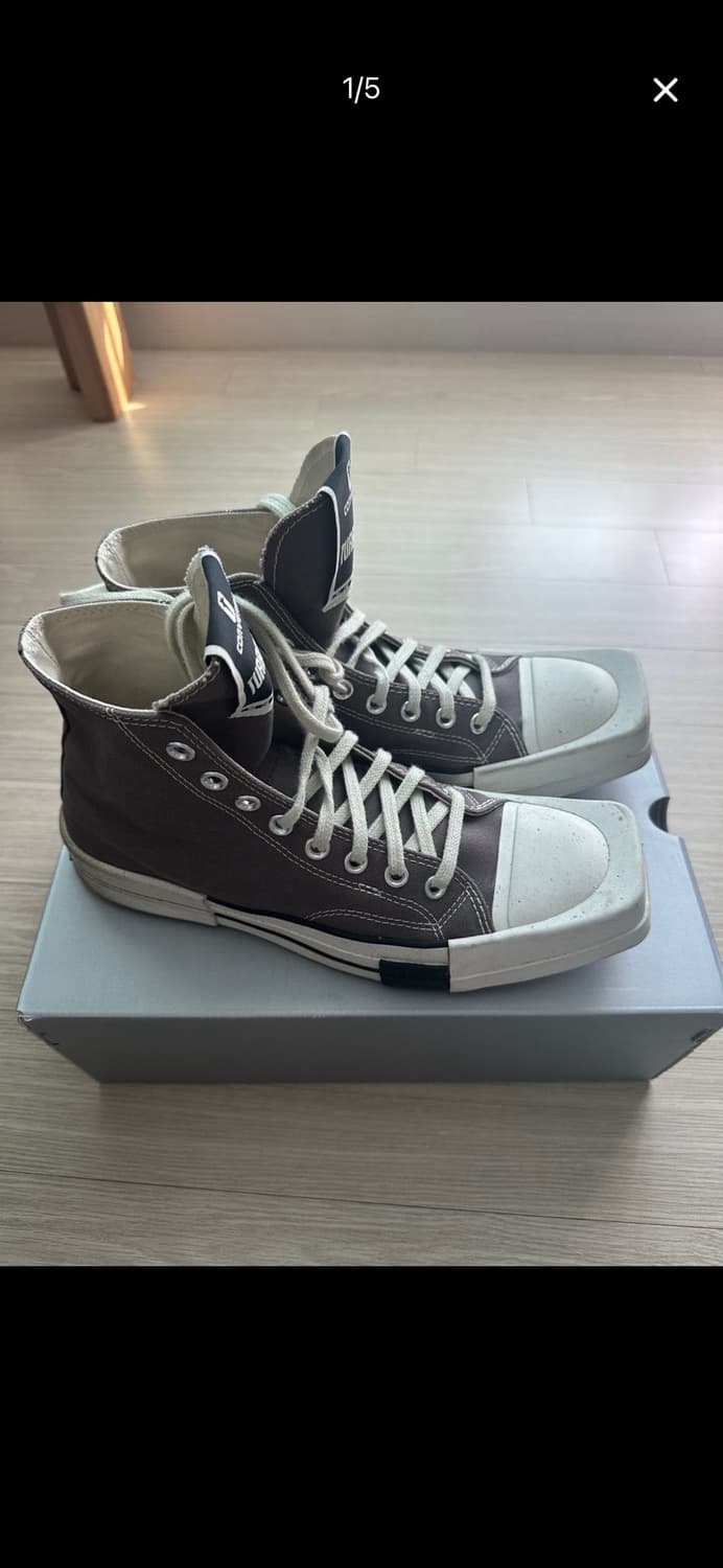 릭컨 터보다크 척 70 하이 레이스리스 아이언 상품이미지1