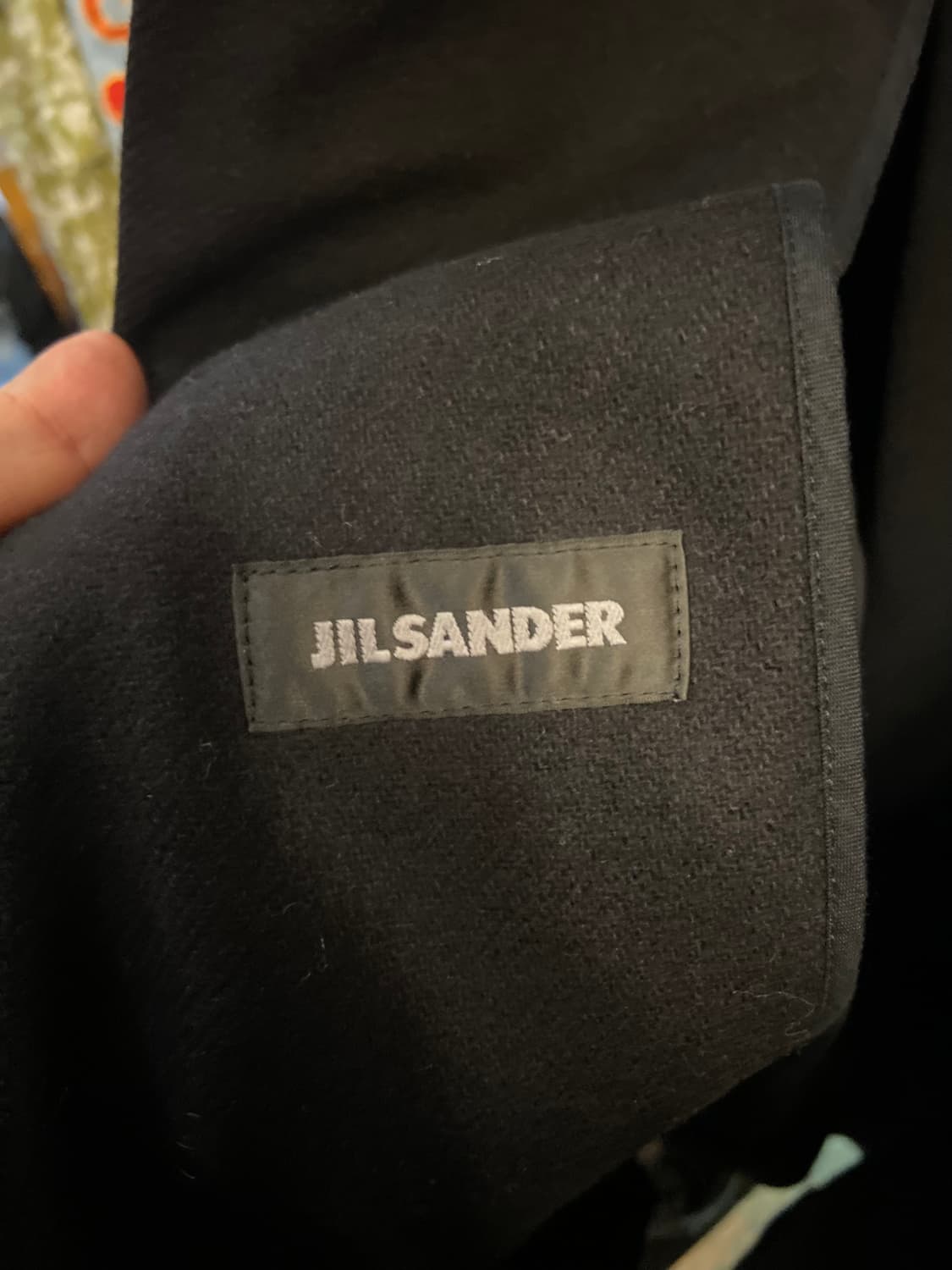 Jil Sander 질샌더 압축모직 디테일 코트 상품이미지6