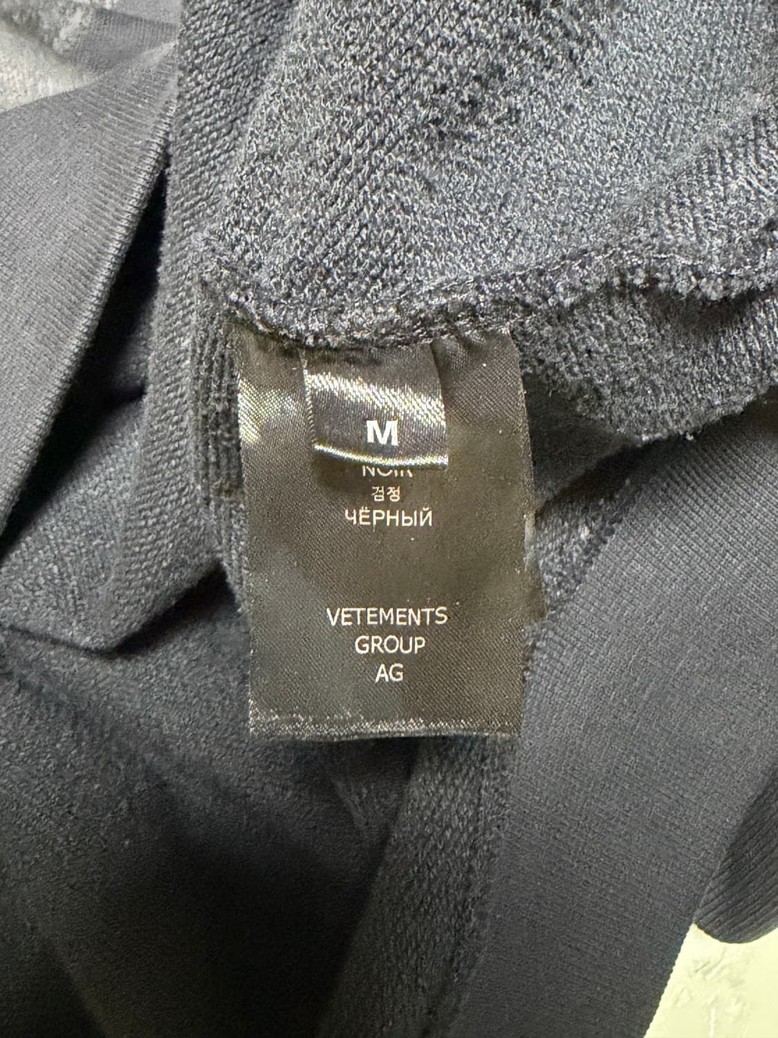베트멍 vetements 아나키 후드 M 상품이미지6