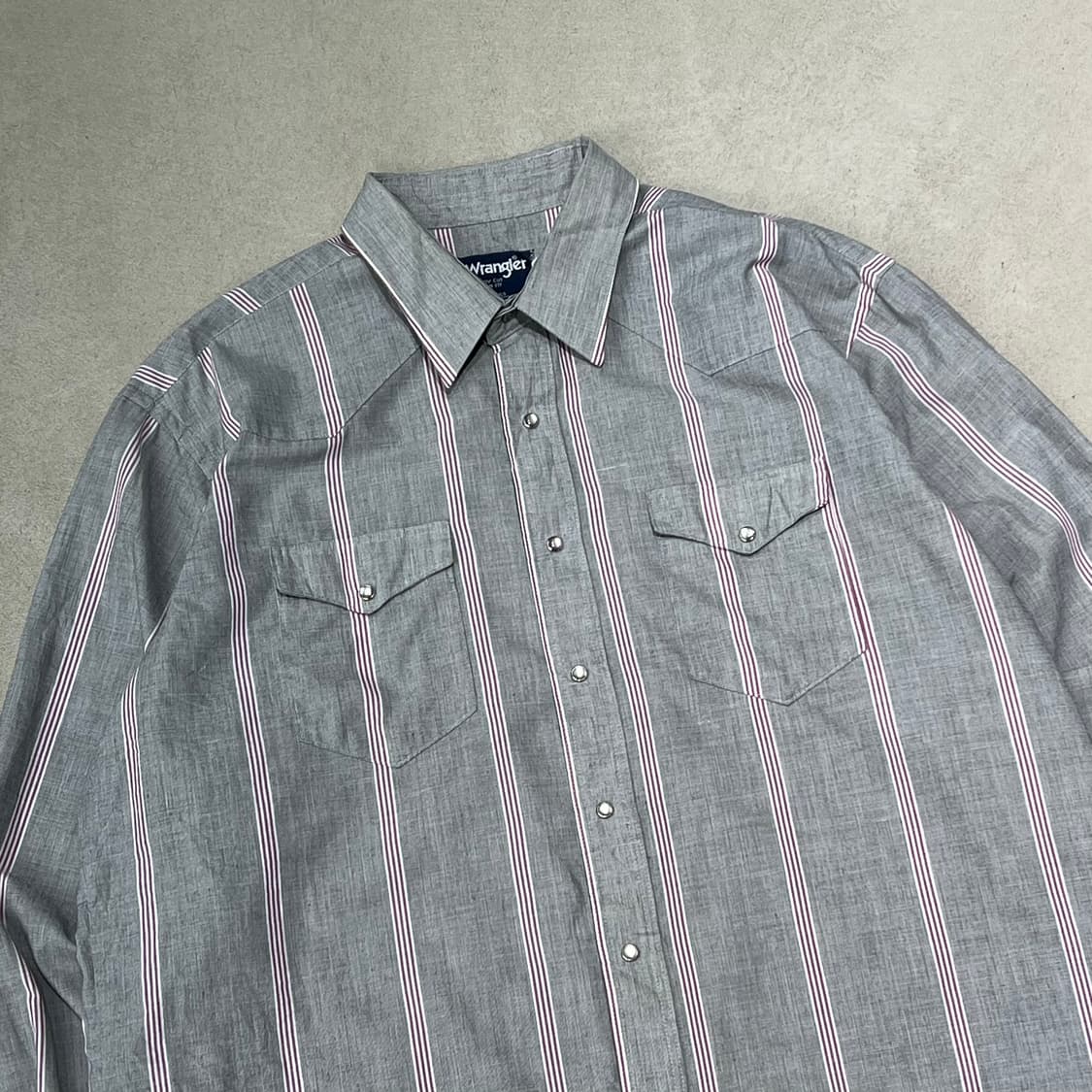 랭글러 스트라이프 웨스턴셔츠 s09561 상품이미지3
