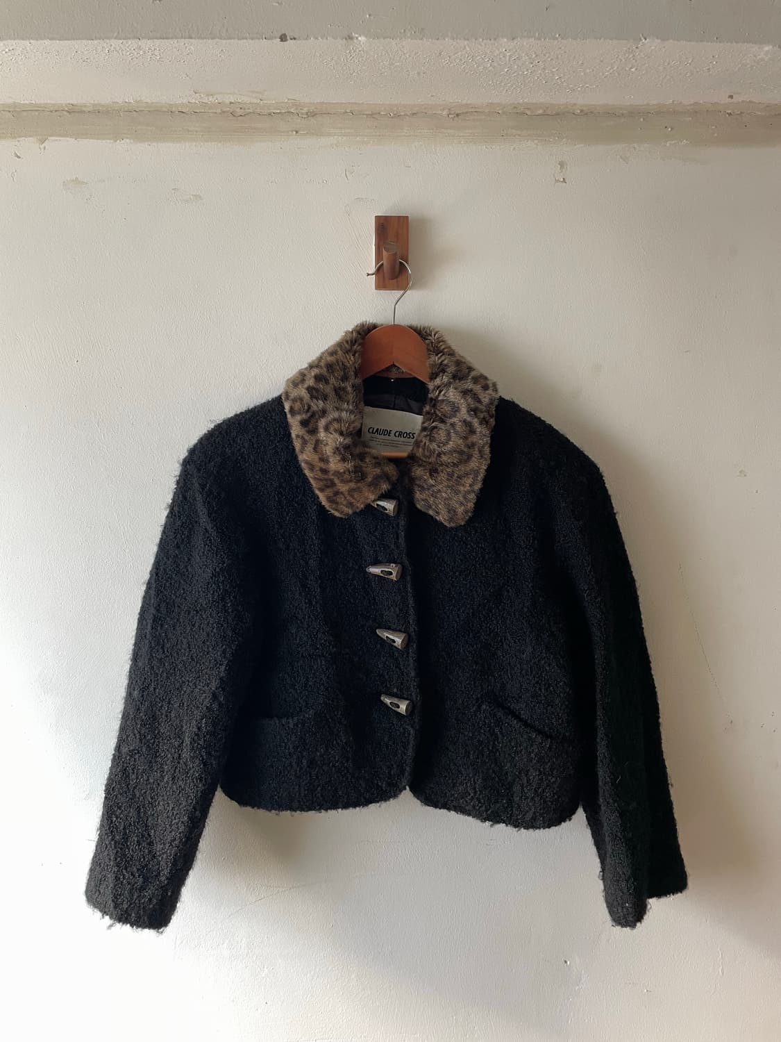 JPN Vintage Claude Cross Wool Jacket 상품이미지1