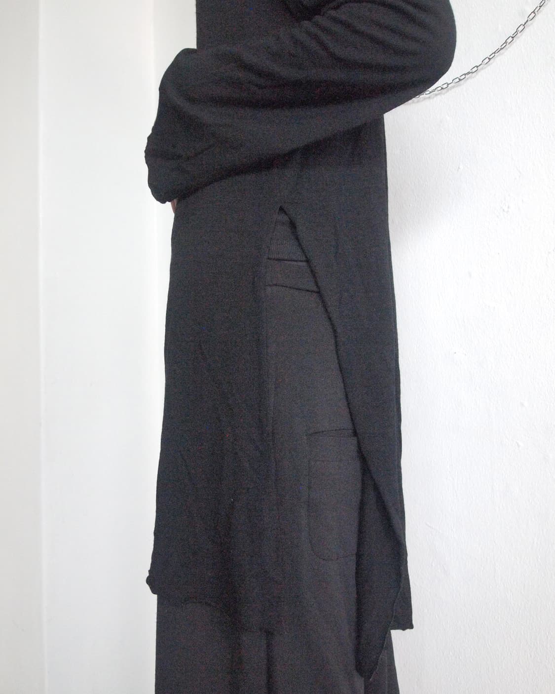 ez 아방가르드 아티저널 드레이프 레이어드 사루엘팬츠 카프리팬츠 상품이미지2