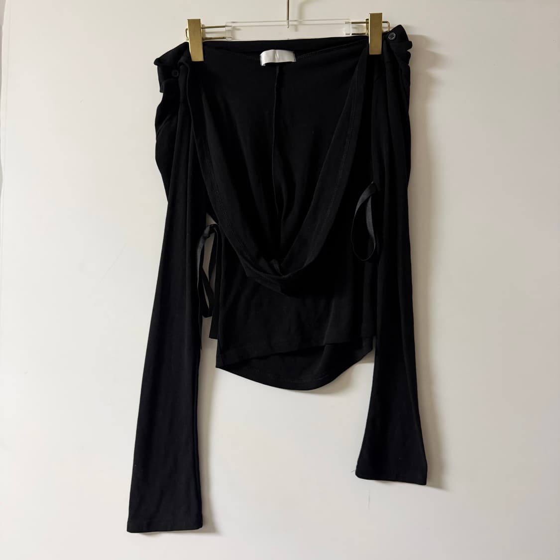 새상품 여자 기모 오프숄더 후드티 상품이미지5