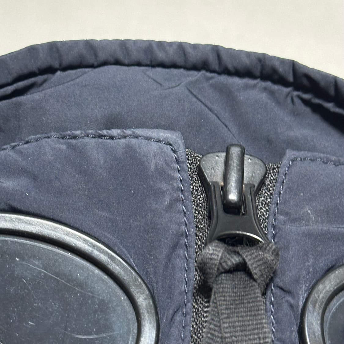 95 C.P. 컴퍼니 고글 노르지 네이비 덕다운 패딩 상품이미지8