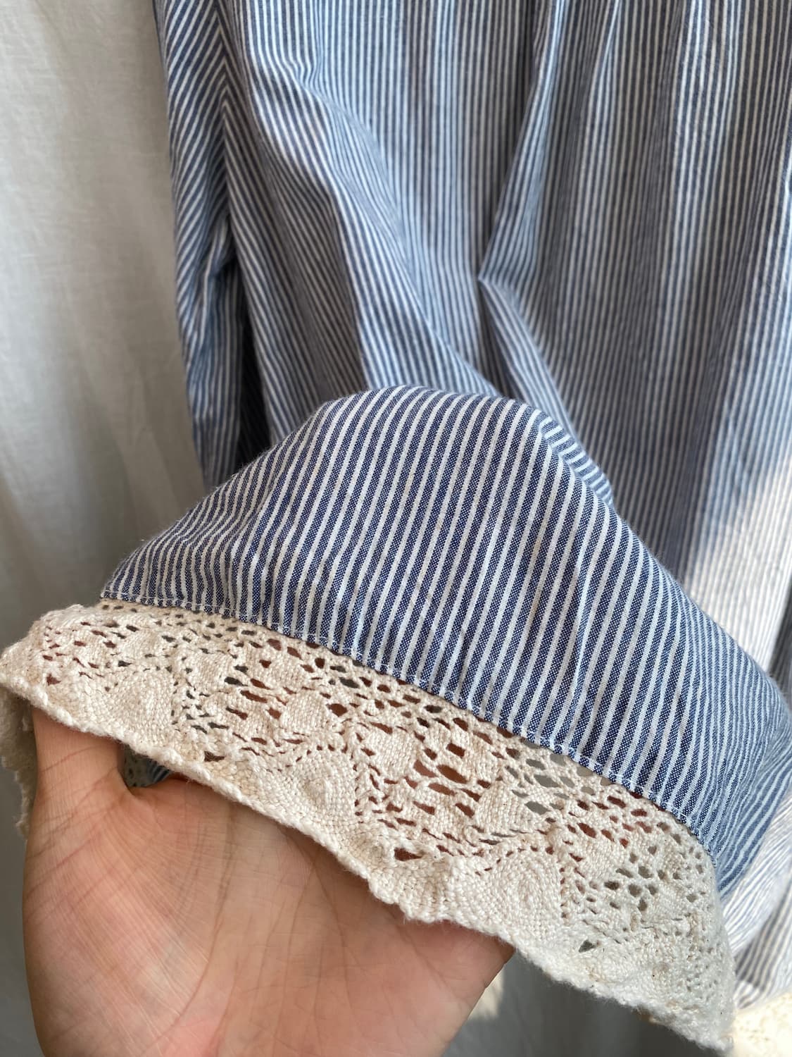 내추럴 레이어드 블라우스(M-L) 상품이미지9