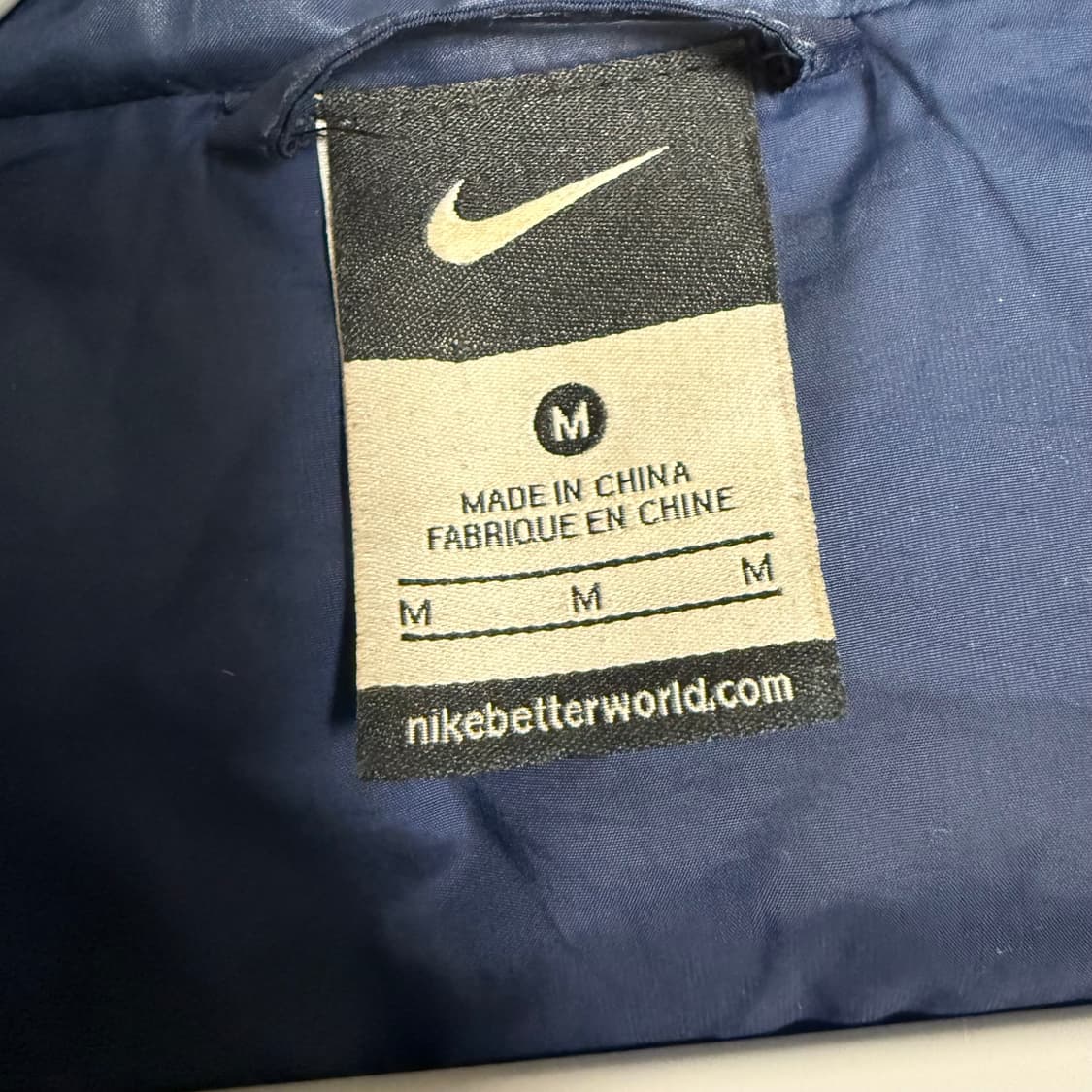 나이키 바르셀로나 패딩 네이비 M 상품이미지3