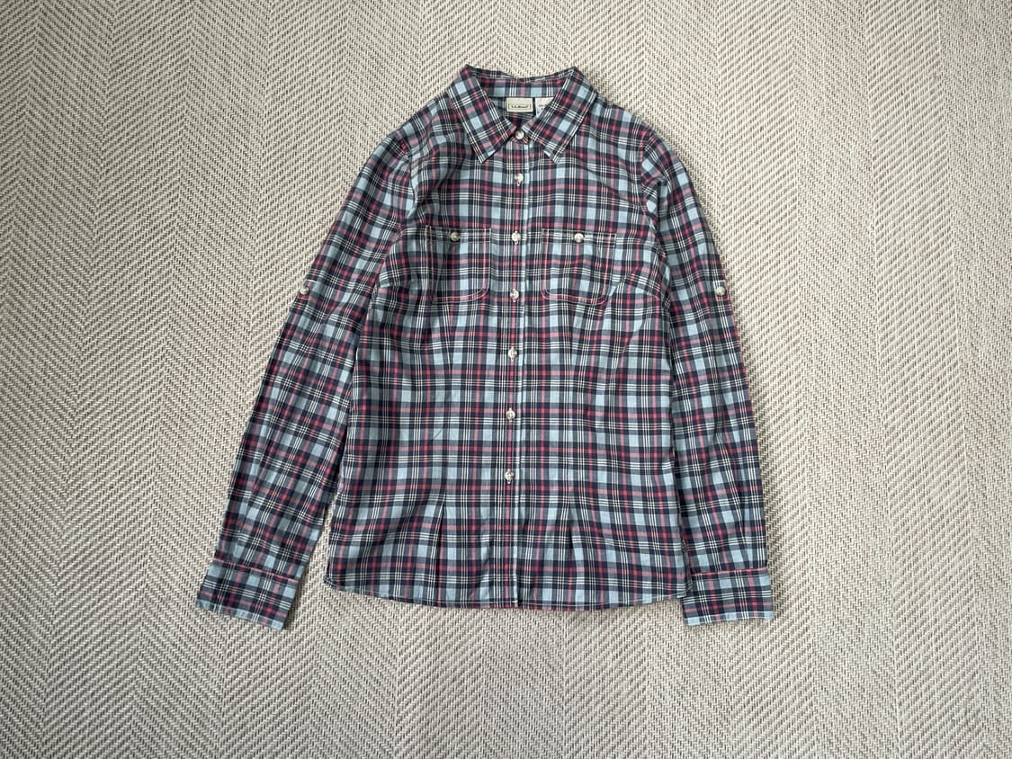 Ll bean 엘엘빈 체크 셔츠  J03520 상품이미지1