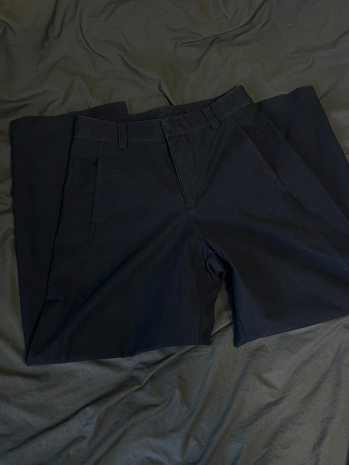 유니클로 저지배럴레그팬츠(L) 상품이미지2