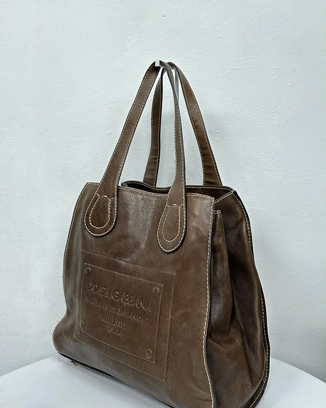 돌체앤가바나 Y2K 가죽 레오파드 숄더 & 토트백 상품이미지2