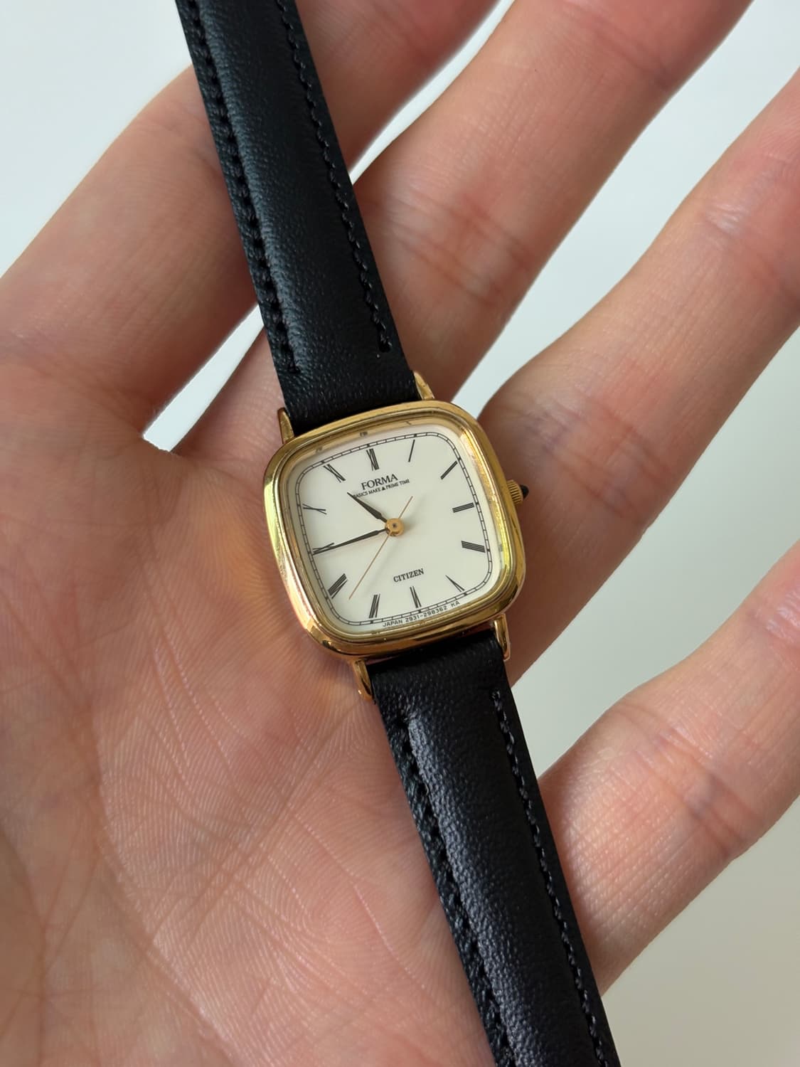 1990s Forma Roman Square Ladies Quartz 상품이미지2
