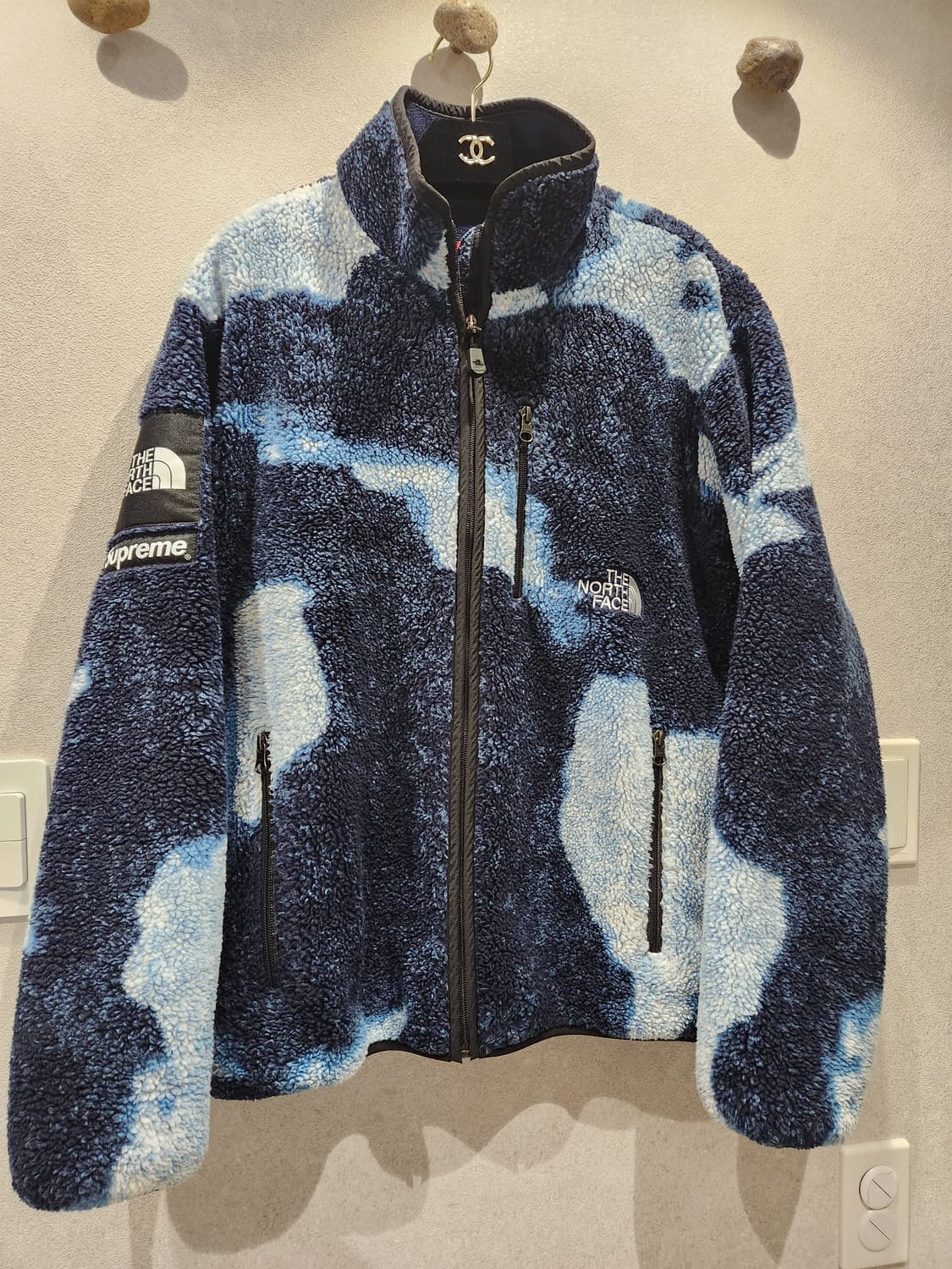 노스페이스 × 슈프림 블리치드 플리스 자켓 상품이미지1