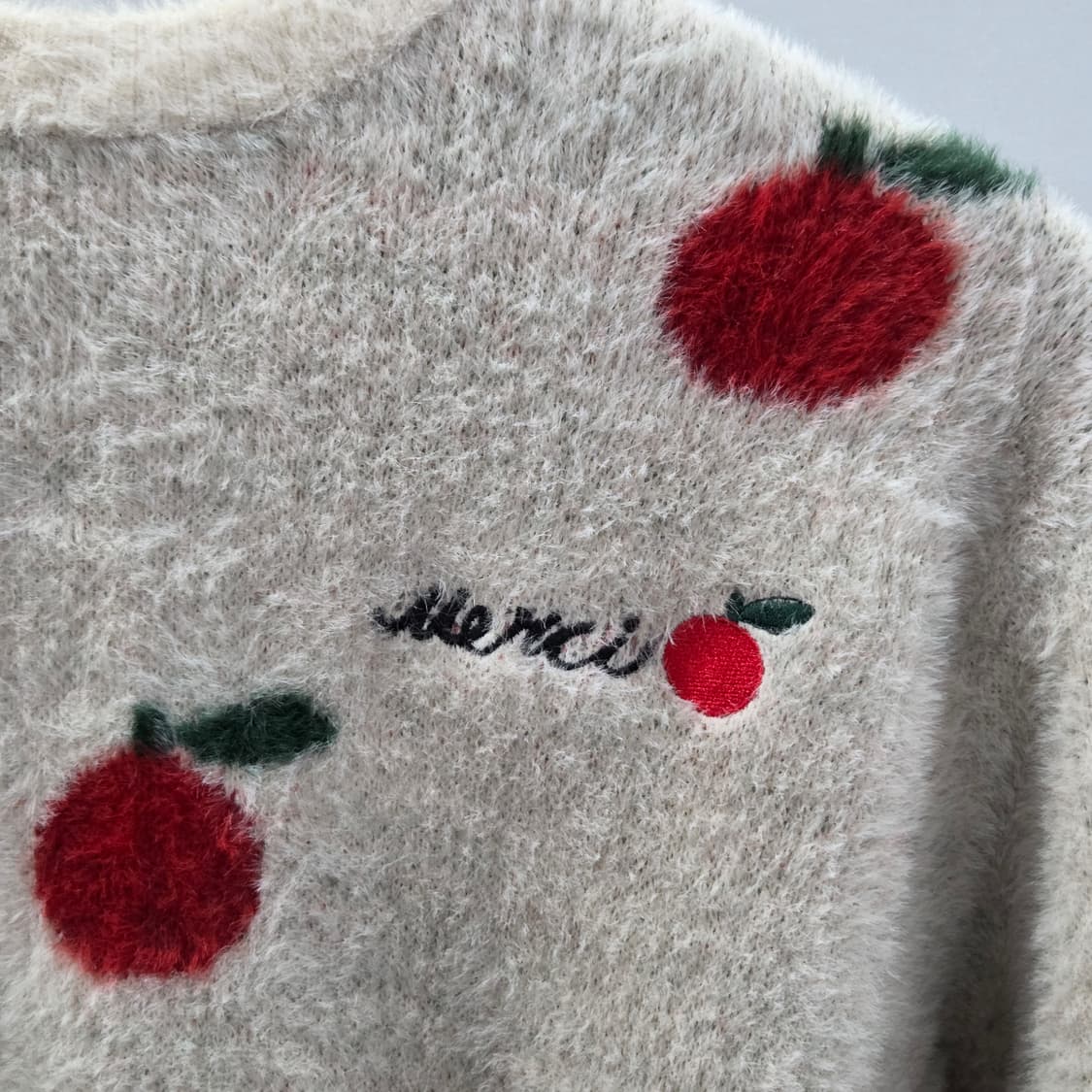 리미떼두두 키즈 앙고라 니트 L 상품이미지2