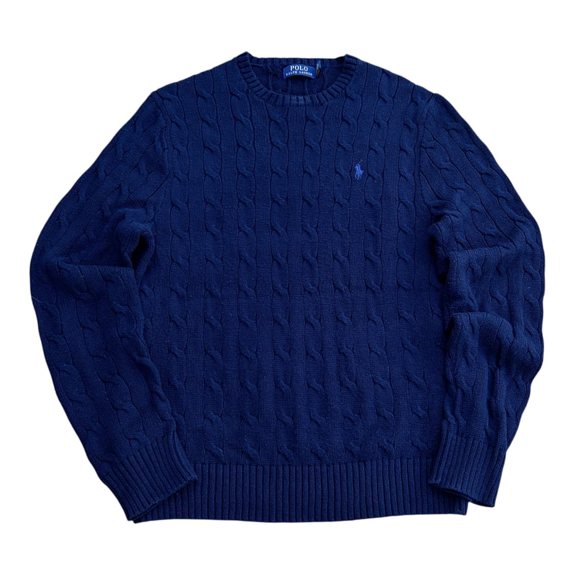 폴로 랄프로렌 네이비 케이블 니트 상품이미지1