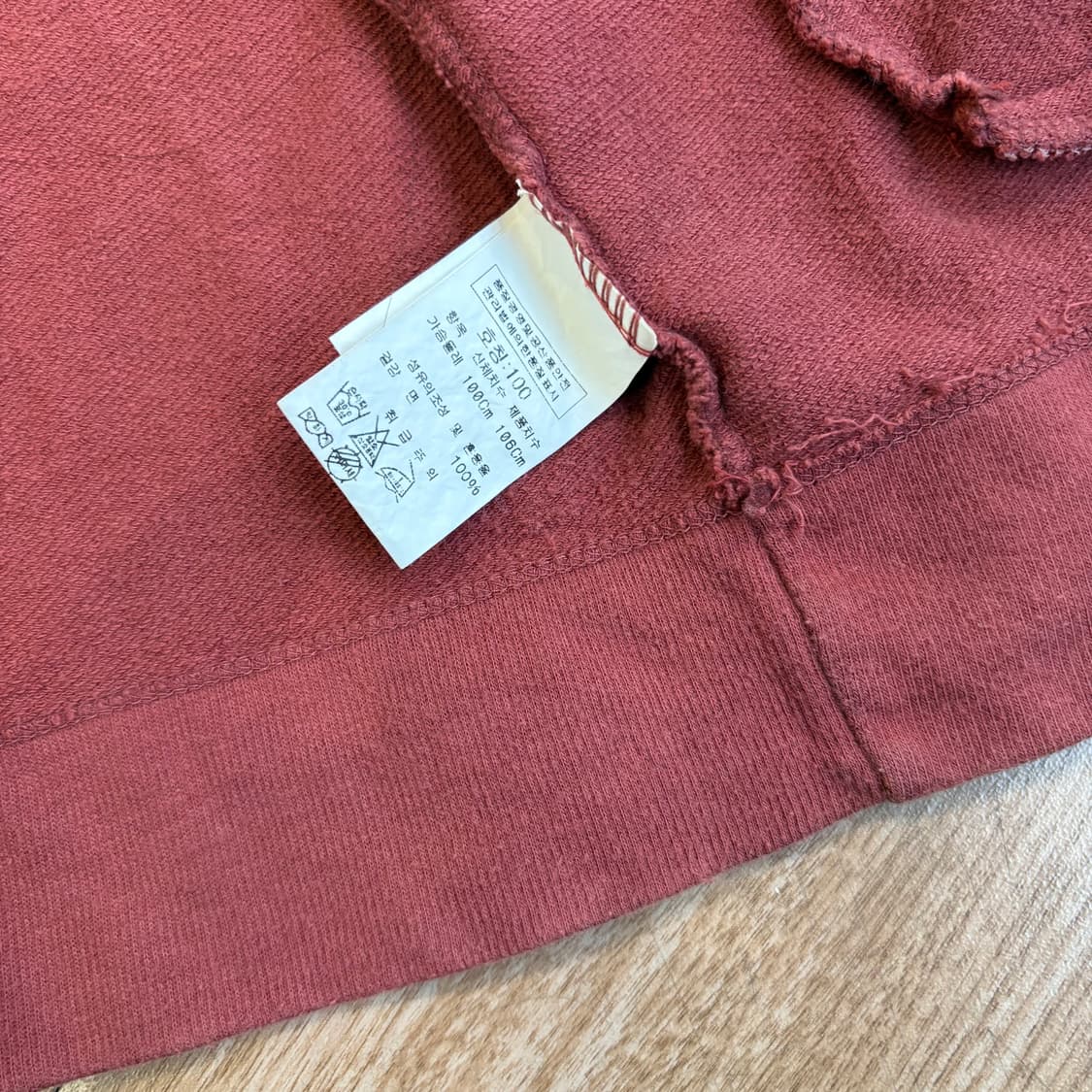 씨피컴퍼니 코랄 컬러 후드 집업 자켓 상품이미지10